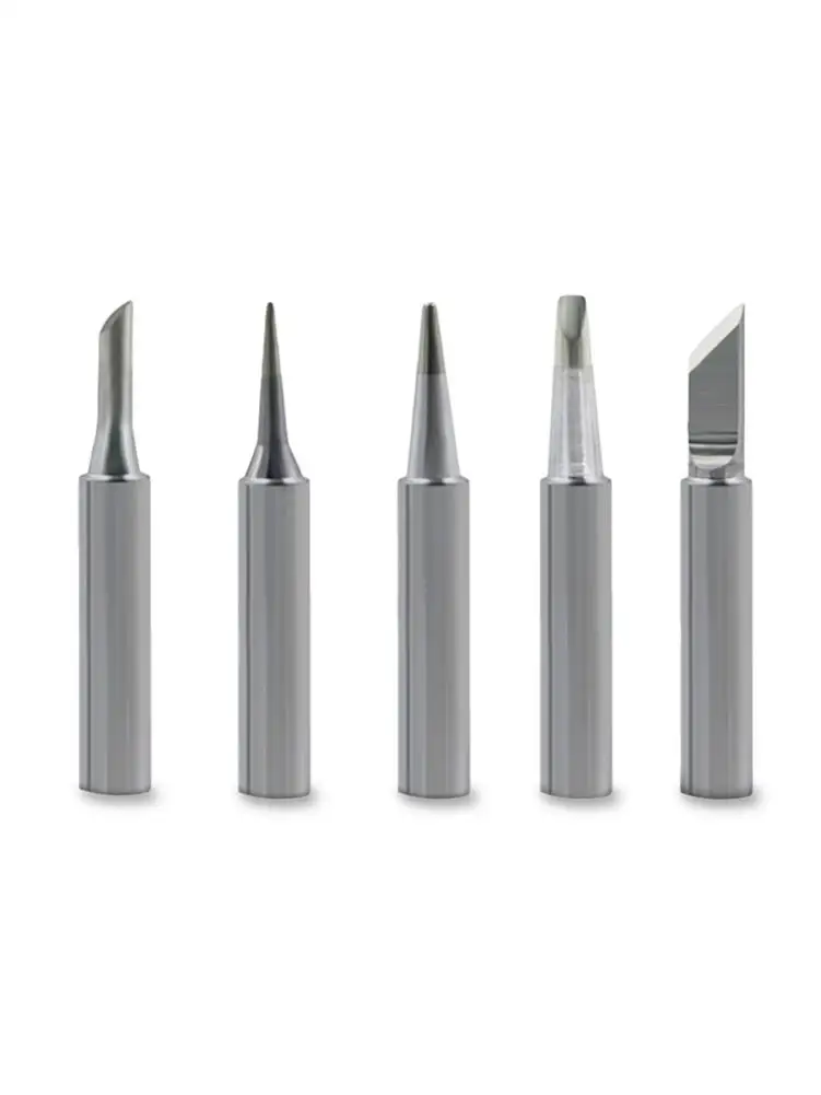 

5PCS Soldering Iron Tip Kit Replacement Tips Welding Tools I+B+K+2.4D+3C #CW