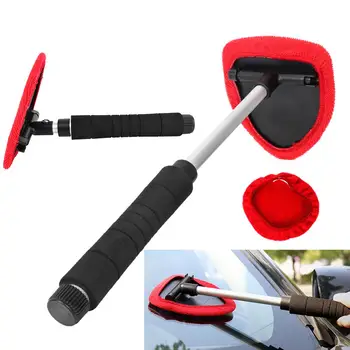 

Extendable Cleaning Brush Car Windshield Cleaning Brush Microfiber Window Scraper Suitable For Cars Kitchens Bathrooms Furnitur