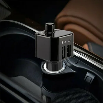 

Bluetooth Car Auto Wireless Adapter FM Transmitter MP3 Radio Car Kit USB Charger