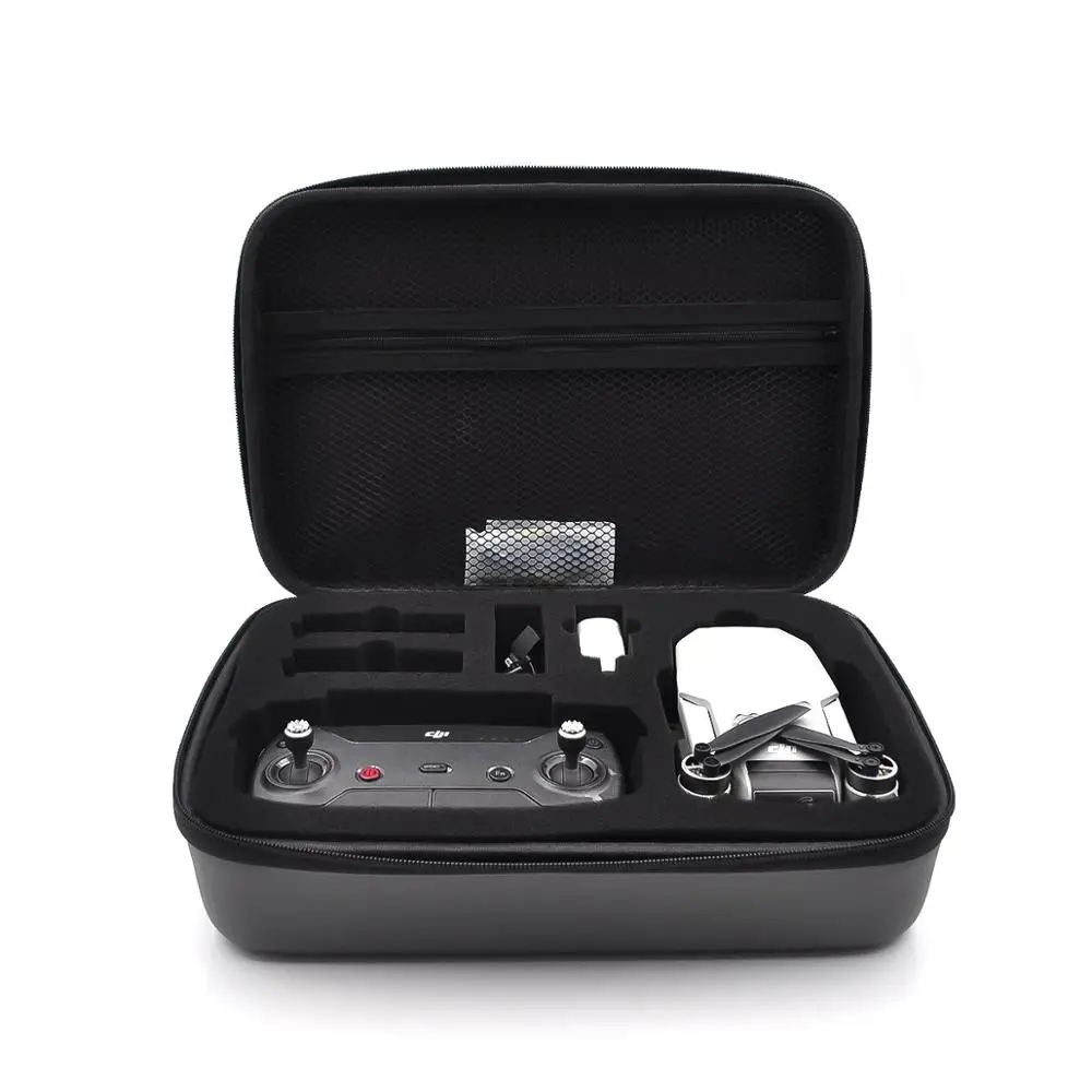 Mega Discount FXC Travel Carrying Case Compatible with DJI Mavic Mini Fit Quadcopter DroneBatteries Remote Controller Charging Hub Propellers 
