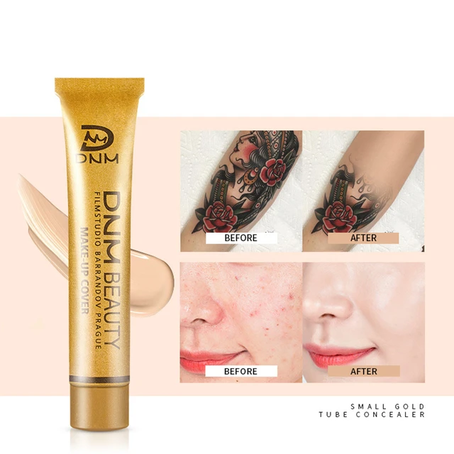 DNM High Covering Face Concealer Cream Contour Pallete Foundation Full Cover Waterproof Make Up Lip Face Pores Cosmetic TSLM1 2