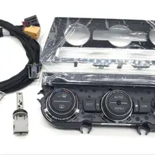 Ручное обновление Автоматический Climatronic кондиционер управление переключатель панель для MQB Touran Tiguan Lamando sportsvan Golf 7 Passat B8