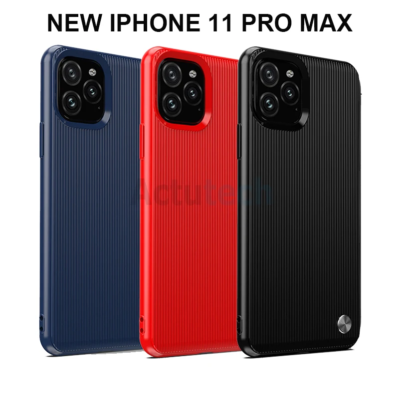 

For iPhone11 Pro Max 2019 Case Soft Silicon Rubber Shockproof Back Cover Case For Apple iPhone6 7 8 plus x xs max Phone Cases