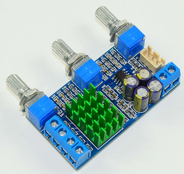 

DC24V 2-channel HiFi high power Class D digital AMP board TPA3116 + NE5532 50W + 50W with tone amplifier board