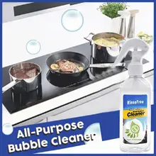 Кухонный Универсальный Очиститель пузырьков 100 мл из нержавеющей стали, спрей для мытья кухни, vclean-spot desengrasante de cocina TDH