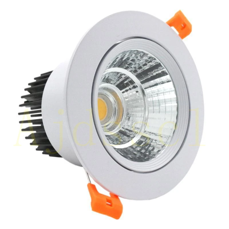 LED Downlight Dimmable Lamp Ceiling 3w 5w 7W 12w 15w 20w 30w 40w Cob Led Spot 220V/110V Ceiling Recessed round panel light