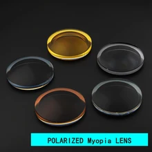 ZT 1,50 поляризованные Неразрезанные очки для близорукости, линзы по рецепту для вождения, ночного видения, рыбалки, UV400, желтые линзы