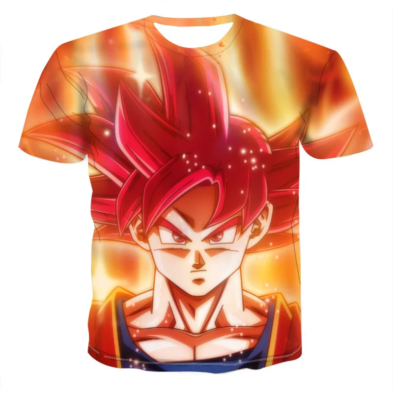 

3D T Shirt Man 3D T-shirt Anime Shirt Men Shirts Anime Harajuku Shirt Black T-shirt Newest Stranger Things T Shirt Dragon Ball