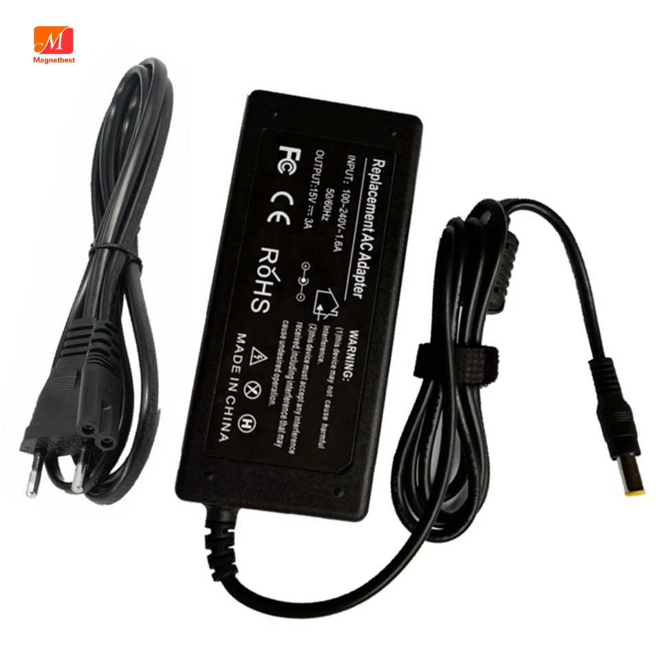 Charger adapter 15V 3A For Sony SRS-XB3 X55 Bluetooth Speaker
