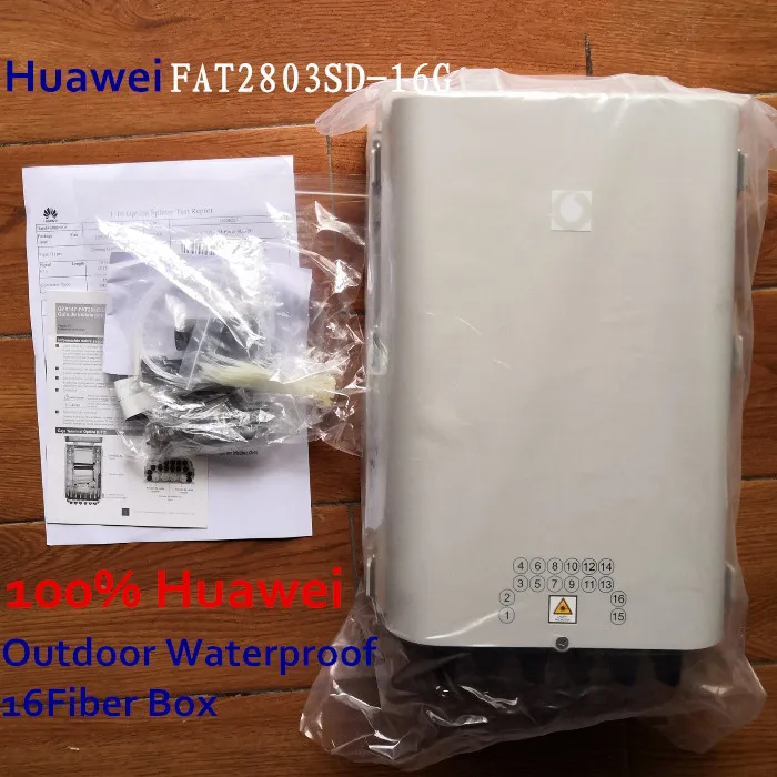Качество FTTH открытый водонепроницаемый 16 волокон 16 порт волокно Hwei Тип Волоконно-Оптический FTTH Клеммная коробка распределительная коробка FTTH коробка