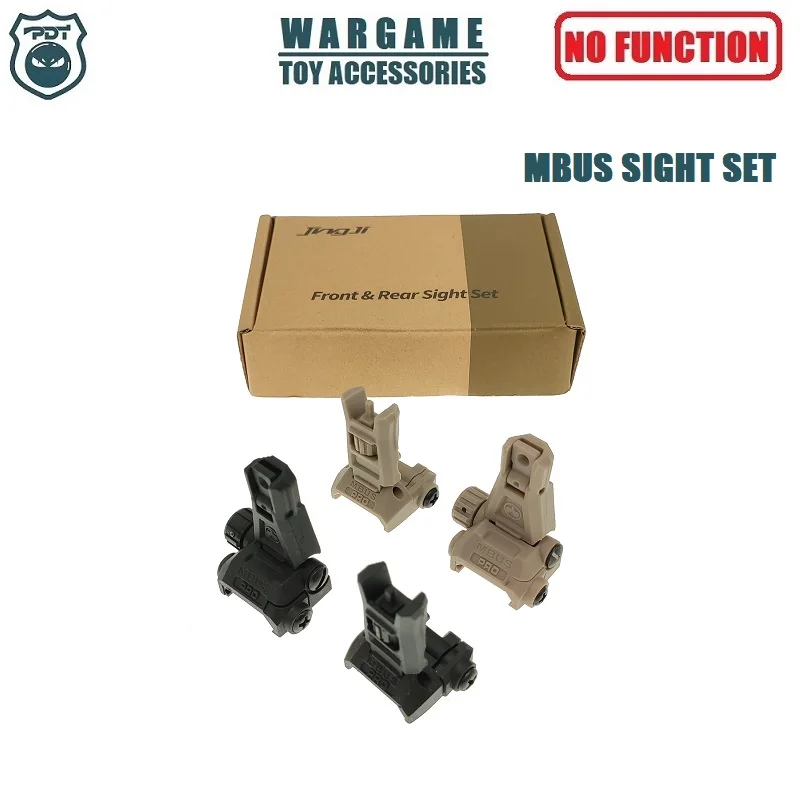 

Magpul MBUS PRO Nylon Front Rear Sight Set For Toy Water Gel Ball Blaster Airsoft AEG GBB
