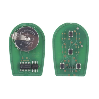 5X Chiave telecomando per Toyota Sienna 2004 2005 2006 2007 2008 2009 2010 3 Bottoni FCC ID: GQ43VT20T 3 5X Chiave telecomando per Toyota Sienna 2004 2005 2006 2007 2008 2009 2010 3 Bottoni FCC ID: GQ43VT20T - KEYYOU 5X Remoto Intelligente Chiave Dell automobile Per Toyota Sienna 2004 2005 2006 2007 2008