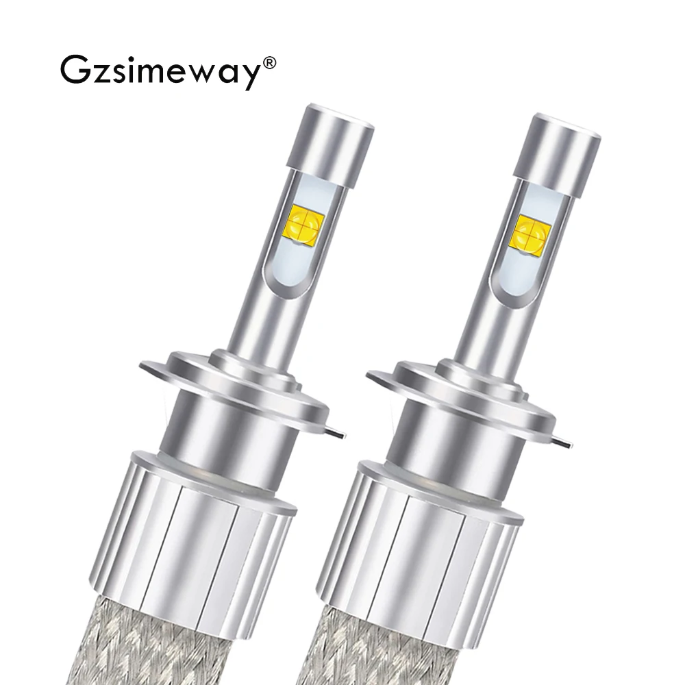 2PCS H11 LED Bulb H1 H3 H4 H7 HB3 9006 9012 H13 9004 D2S Car Headlight XHP50 Chip 20000LM 4300K 6000K Auto Fog Lamp Lights 12V | Автомобили