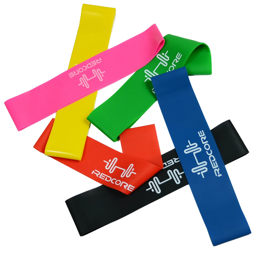 6 Colors Yoga Resistance Bands Workout Training Pilates Rubber Loops 0.35mm-1.3mm Sport Elastic Bands for Fitness Body Building  (19)