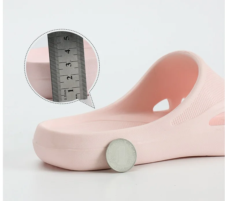 Xioami New summer Bathroom sandals and slippers indoor comfortable non-slip bottom soft thick bottom couple home flip flop