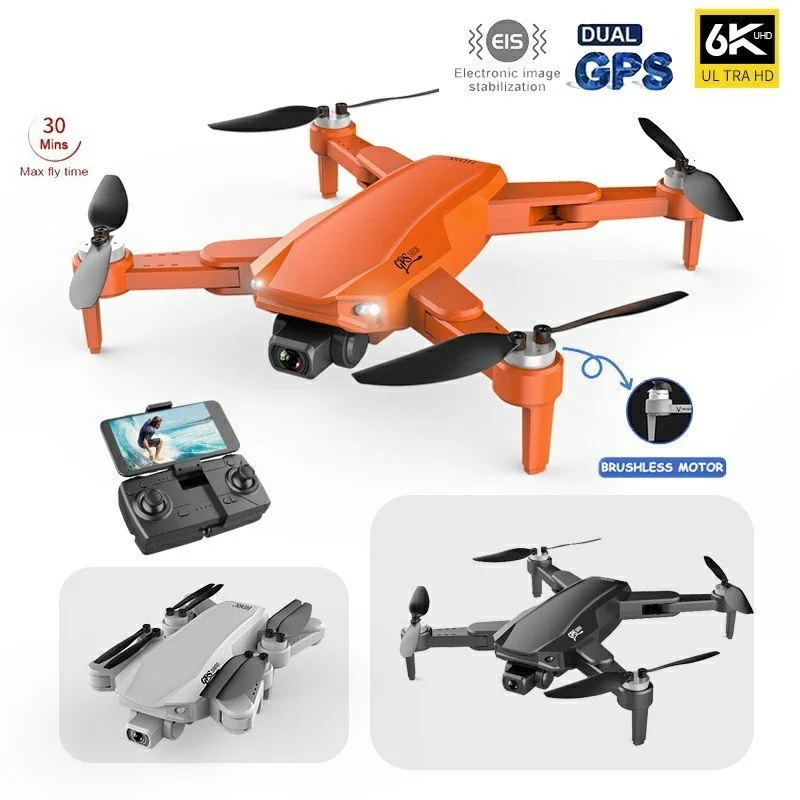 2021 New S608 GPS Drone 6K Dual HD Camera Professional Aerial Photography Brushless Motor Foldable Quadcopter RC Distance 3000M |