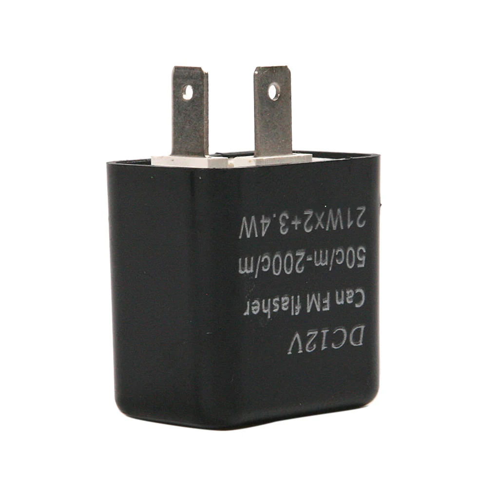 Universal DC 12V 2 Pin Motorcycle Flasher Relay LED Turn Indicator Light