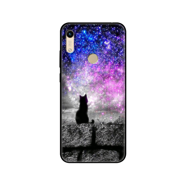 Honor 8A Case For huawei Honor 8A prime Case Silicon TPU back Cover Phone Case On Huawei Honor 8A JAT-LX1 8 A black tpu case