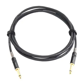 

3 Meters Electric Guitar Cable Male to Male 6.35mm Plug Instrument Connect Cord