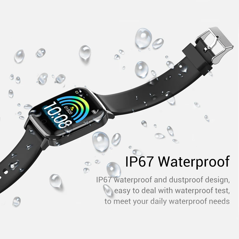 BELOONG R1 Smart Watch Sport Wristband Heart Rate Blood Pressure Oxygen Sleep Monitor Reminder Wearable Devices Bracelet Band