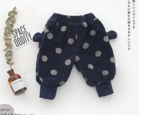 as picture Newborn Retail New Winter Kids Clothing Boys Girl Infant Fashion Dot Bottom Harem Pants Leggings Trousers Children PP Pants - Цвет: as picture