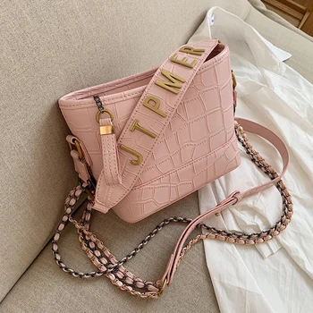 

NEW Fashion Vintage Stone Pattern Stray Bag & Stylish Crocodile Pattern Crossbody Bag S: Width 18cm Height 13cm Thickness 7cm