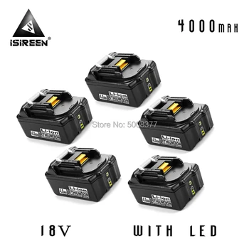 

4000mAh Lithium Ion Rechargeable Battery Replacement for Makita 18V BL1840 BL1830 BL1815 194230-4 LXT400 Power Tool Battery Pack