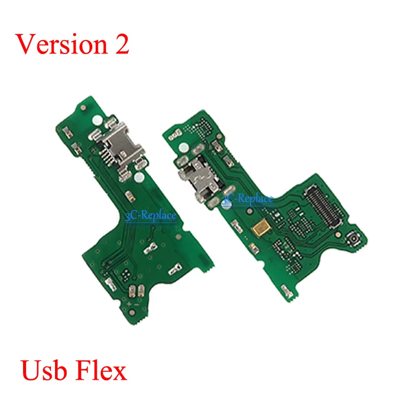 Usb Flex Для huawei Y7 /для huawei Y7 Prime /Y7 Pro Usb гибкий кабель для материнской платы громкий динамик вкл/выкл гибкий кабель питания - Цвет: Usb Flex