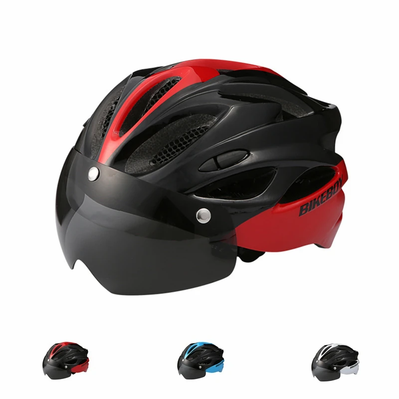 

Cycling Helmet with Goggles Ultralight MTB Bike Helmet Men Women Mountain Road Women casco Specialiced Bicycle Helmets