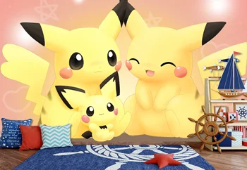 

[Self-Adhesive] 3D Murals For Pokemon 354 Japan Anime Wall Paper mural Wall Print Decal Wall Murals Belly