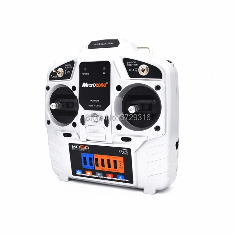 MicroZone 2.4G 6CH MC6C Remote Controller Transmitter Receiver Radio System for RC Airplane Drone Multirotor Helicopter Car Boat|Parts & Accessories| - AliExpress