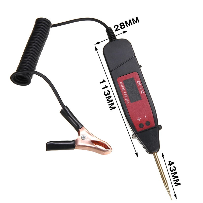 1 Set 7pcs Car Voltage Tester Electrical Automotive Test Pencil 希望者のみ