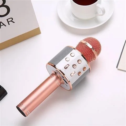 Bluetooth Wireless Microphone Handheld Karaoke Mic USB Mini Home KTV For Music Professiona Speaker Player Singing Recorder Mic 