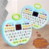 Electronic Kids Learning Machine Study Tablet Laptop Musical Toys With LED Screen Children Early Educational Toys For Baby 4