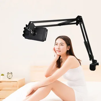 

Adjustable Bed Tablet Stand Aluminum Alloy Arm Universal Rotating Table Hands Cell Holder For IPad Phone Desktop Bracket