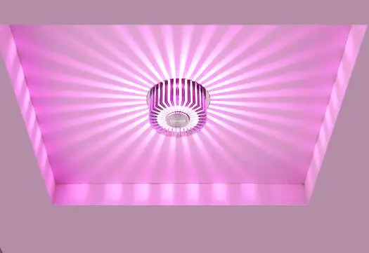Настенный светильник, маленький светодиодный мини-потолочный светильник для Aisley, коридора, переднего балкона, светильник для крыльца, коридора, светильник - Цвет корпуса: Фиолетовый