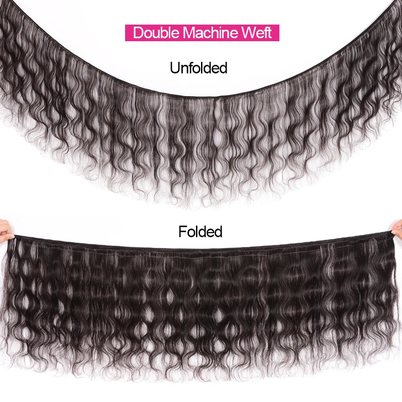 Klaiyi Hair One Piece Body Wave Bundles Brazilian Hair Weave Bundles Human Hair Natural Color Remy Hair Machine Double Weft Klaiyi Hair One Piece Body Wave Bundles Brazilian Hair Weave Bundles Human Hair Natural Color Remy Hair Machine Double Weft