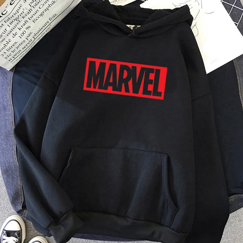 Sudadera con capucha de superhéroes de Los Vengadores Marvel para hombre, sudadera Unisex con estampado de dibujos animados de Iron Man, Spiderman, Hip Hop|Sudaderas capucha y sudaderas| - AliExpress