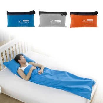 

Ultralight 3 colors Mini Sleeping Bag Liner Ultra-light Single Polyester Pongee Portable Camping Travel Beach Sleeping Lazy Bag