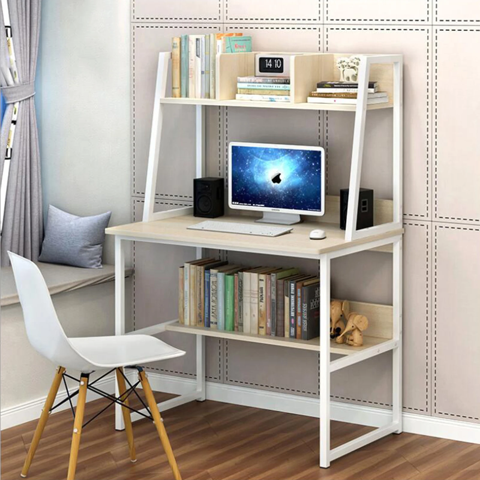  Multi-Function Computer Desk Furniture China Home School Office Table Gaming Table With Shelf For B