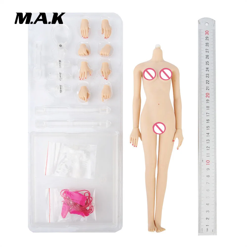 Jiaou Doll 1/6 весы бледная кожа Европа девушка женщина Женщины Средний бюст бесшовные гибкие тело кукла 12 "фигурки