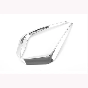 

for SKODA SUPERB 2016-19 Car Styling 2 PCS ABS Chrome front fog light exterior cover case sticker