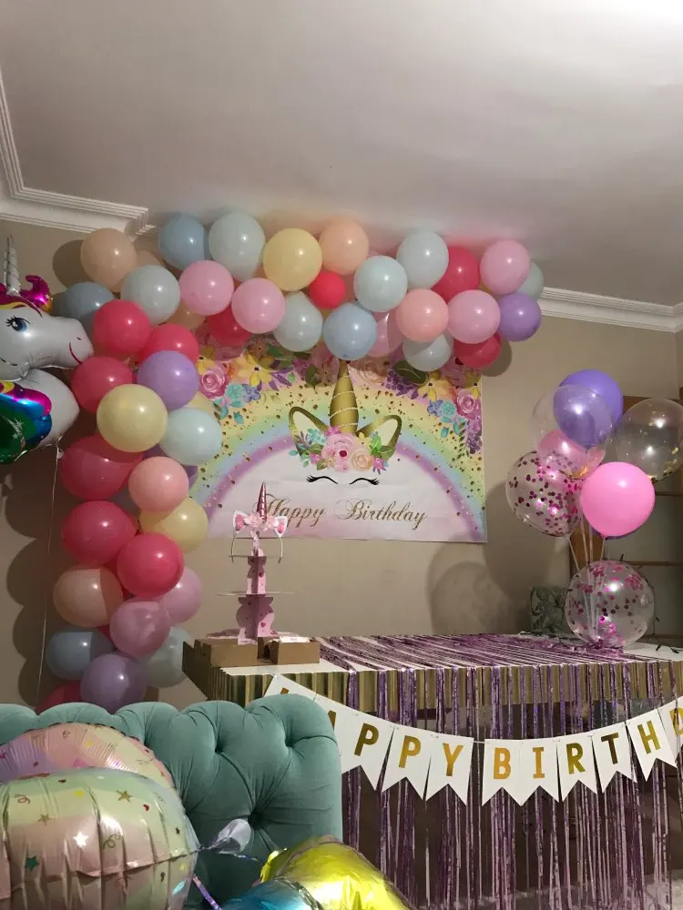    Photocall Bokeh Glitter Photography Backdrop Rainbow  Baby Shower Background For Photo Studio