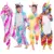 Kigurumi Фланель Мягкие Девушки Единорог Пижамы Мальчики Пижамы Kugurumi Unicornio Животных Onesie Дети Панда Малыш Пижамы Комбинезон