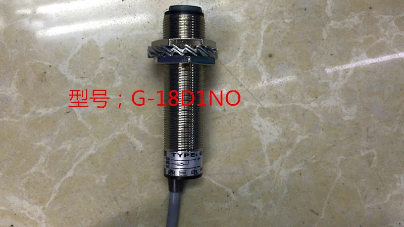 

Inductive switch sensor G-18D1NO NPN Normally open Detection distance 1 meter Photoelectric switch sensor