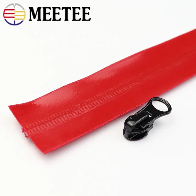 Meetee 100/200 см 5 # нейлоновая Водонепроницаемая молния DIY сумка уличная куртка одежда