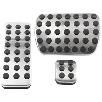 

Stainless Steel Sport Brake Pedal Pads Cover For Mercedes Benz 2006-2012 M-Class W164 2007-2013 GL-Class X164 2006-2012