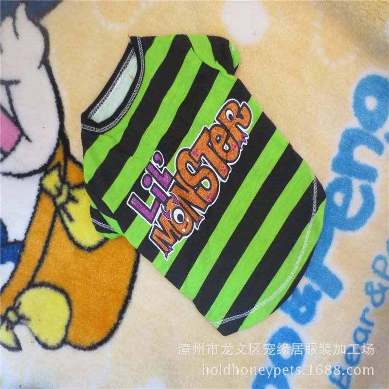 2019HOLDHONEY модели в Европе и Америке реглан с надписью Футболка напрямую от производителя продажи Одежда для собаки Taobao