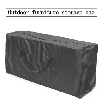 

1pcs Large Capacity Outdoor Garden Furniture Storage Bag Cushions Seat Protective Cover Waterproof Multi-Function Storage Bags