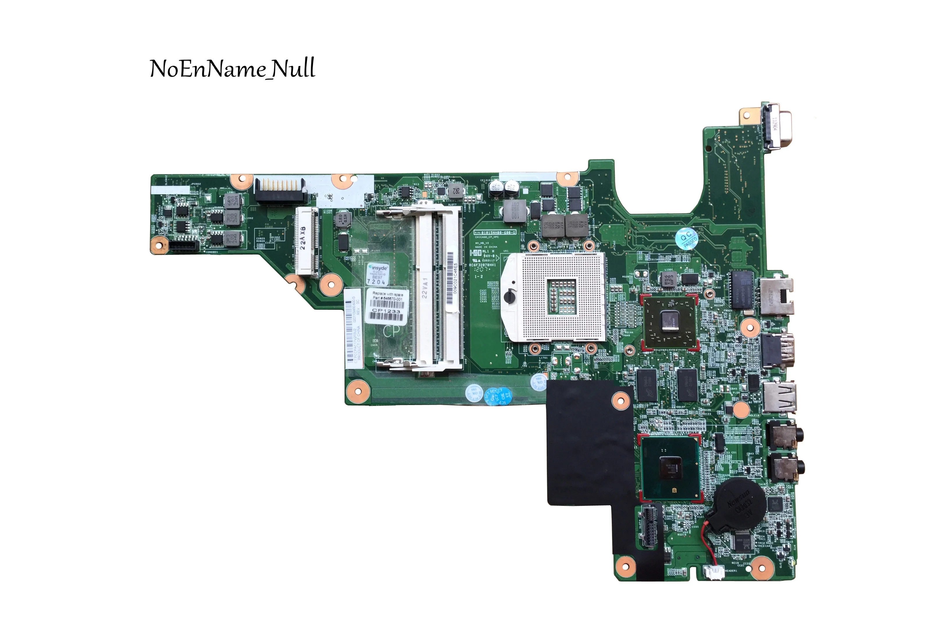 646670-001 Материнская плата для ноутбука hp CQ431 431 631 материнская плата 646670-001 полностью протестирована
